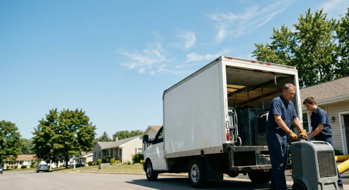 Water Damage Cleanup in Hillsboro, OH near me